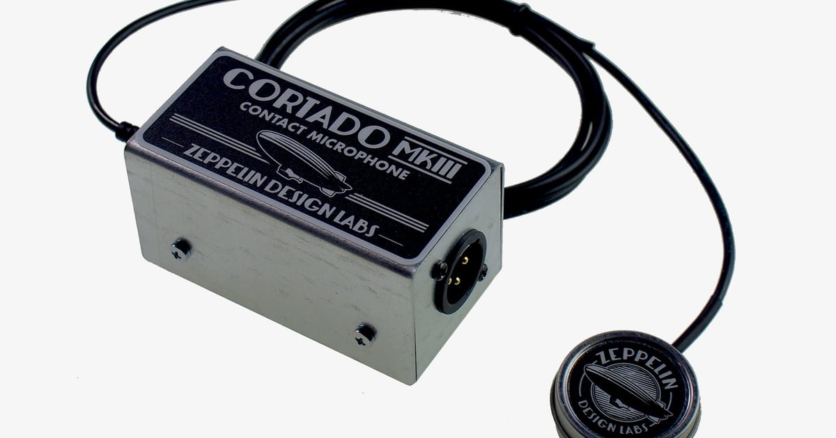 Cortado Contact Microphones by Zeppelin Design Labs - Cortado Mic
